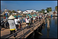 Mobile bridge, Duong Dong. Phu Quoc Island, Vietnam (color)