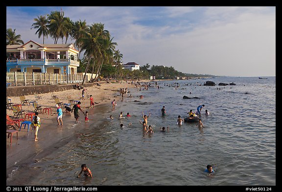 Long Beach, Duong Dong. Phu Quoc Island, Vietnam (color)