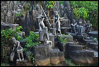 Sculptures near Suoi Tranh. Phu Quoc Island, Vietnam