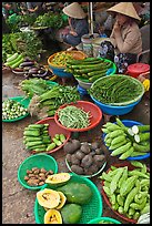 Women selling fruit and vegetables at market, Duong Dong. Phu Quoc Island, Vietnam