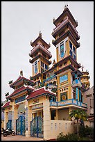 Cao Dai temple, Duong Dong. Phu Quoc Island, Vietnam (color)