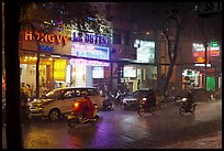 Evening Downpour. Ho Chi Minh City, Vietnam (color)