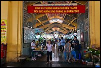 Gate, Ben Thanh Market. Ho Chi Minh City, Vietnam