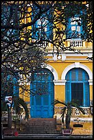 Colonial-area building. Ho Chi Minh City, Vietnam