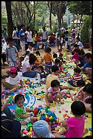 Playgound, Cong Vien Van Hoa Park. Ho Chi Minh City, Vietnam (color)