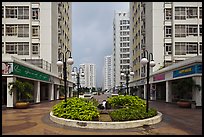 Residential towers complex, Phu My Hung, district 7. Ho Chi Minh City, Vietnam ( color)