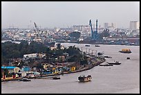 Port of Saigon. Ho Chi Minh City, Vietnam (color)