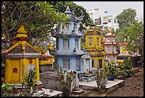 Cemetery, Giac Lam Pagoda, Tan Binh District. Ho Chi Minh City, Vietnam ( color)