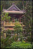 Bell tower, Giac Lam Pagoda, Tan Binh District. Ho Chi Minh City, Vietnam ( color)