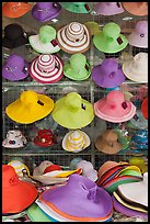 Colorful hats for sale. Ho Chi Minh City, Vietnam ( color)