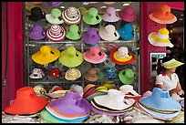 Store selling hats. Ho Chi Minh City, Vietnam