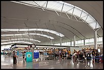 Main concourse, Tan Son Nhat International Airport. Ho Chi Minh City, Vietnam