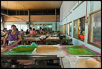 Uncut coconut candy in factory. Ben Tre, Vietnam ( color)