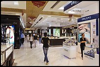 Designer brands in shopping center. Ho Chi Minh City, Vietnam ( color)