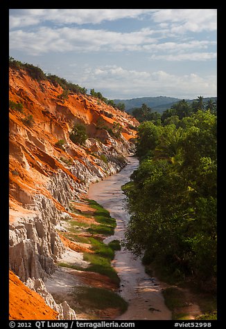 Suoi Tien canyon. Mui Ne, Vietnam (color)