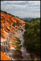 Suoi Tien canyon. Mui Ne, Vietnam ( color)