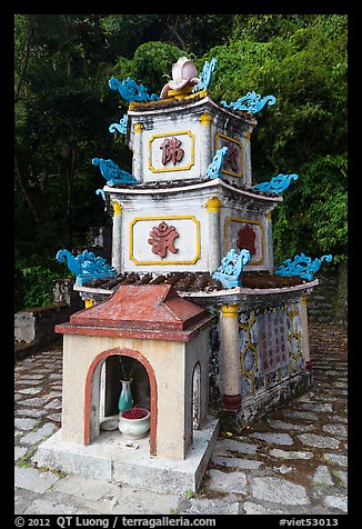 Pagoda. Ta Cu Mountain, Vietnam (color)