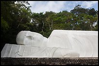 Tuong Phat Nam Buddha statue. Ta Cu Mountain, Vietnam (color)
