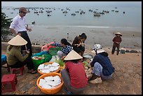 Breakfast at street food stall, Lang Chai. Mui Ne, Vietnam (color)