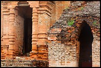 Detail of Cham Towers. Mui Ne, Vietnam ( color)