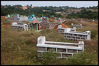 Cemetery. Mui Ne, Vietnam (color)