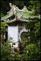Linh Ung pagoda and monk. Da Nang, Vietnam ( color)