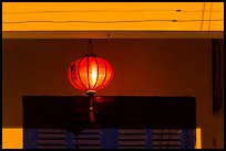 Paper lantern at night. Hoi An, Vietnam ( color)