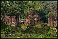 Hindu temple archeological complex. My Son, Vietnam (color)