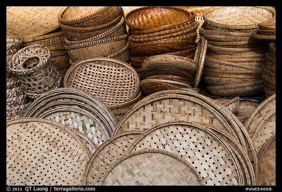 Baskets. Hoi An, Vietnam (color)