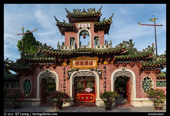 Quan Cong temple. Hoi An, Vietnam (color)