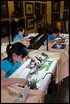 Silk Embroidery workshop. Hoi An, Vietnam ( color)