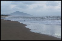 Beach in cloudy weather. Vietnam ( color)