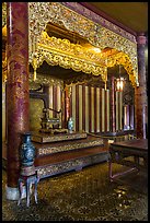 Throne, citadel. Hue, Vietnam ( color)