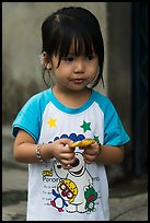 Young Girl, Thanh Toan. Hue, Vietnam ( color)