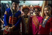 Water puppet artists backstage, Thang Long Theatre. Hanoi, Vietnam ( color)