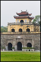 Doan Mon Gate, Hanoi Citadel. Hanoi, Vietnam (color)