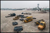 Noi Bai airport. Hanoi, Vietnam (color)