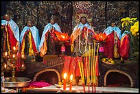 Kim Hoa Thanh Mau, Jade Emperor Pagoda, district 3. Ho Chi Minh City, Vietnam ( color)