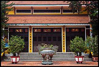 Tran Hung Dao temple. Ho Chi Minh City, Vietnam (color)