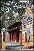 Le Van Duyet temple entrance, Binh Thanh district. Ho Chi Minh City, Vietnam ( color)