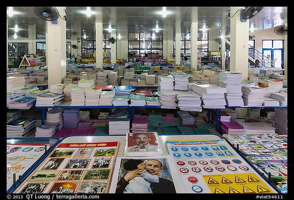 Bookstore, district 5. Ho Chi Minh City, Vietnam