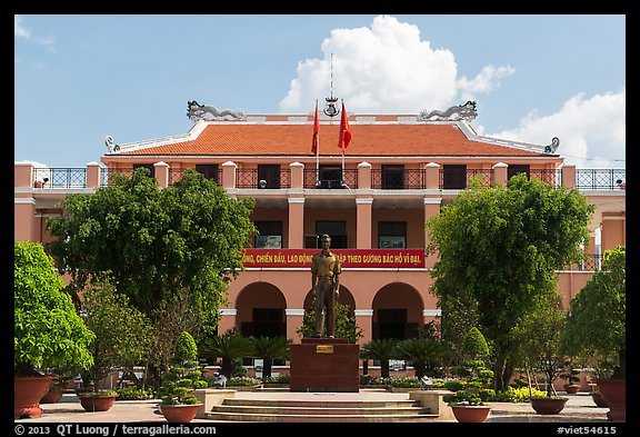 Ho Chi Minh Museum. Ho Chi Minh City, Vietnam (color)