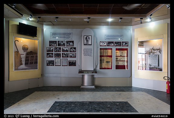 Exhibit, Ho Chi Minh Museum. Ho Chi Minh City, Vietnam (color)