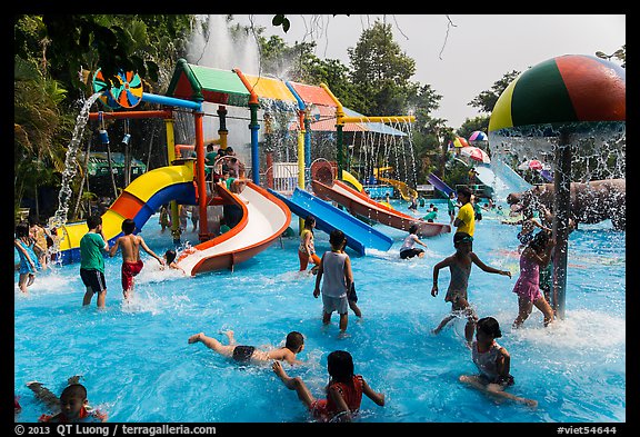 Dam Sen Water Park, district 11. Ho Chi Minh City, Vietnam