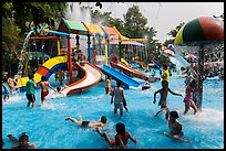 Dam Sen Water Park, district 11. Ho Chi Minh City, Vietnam (color)