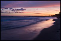 Beach at sunset. Mui Ne, Vietnam (color)