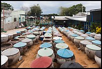 Fish sauce factory. Mui Ne, Vietnam ( color)