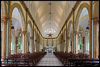 Church interior. Tra Vinh, Vietnam (color)