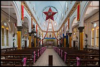 Church interior. Tra Vinh, Vietnam ( color)