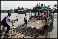 River ferry. Can Tho, Vietnam (color)